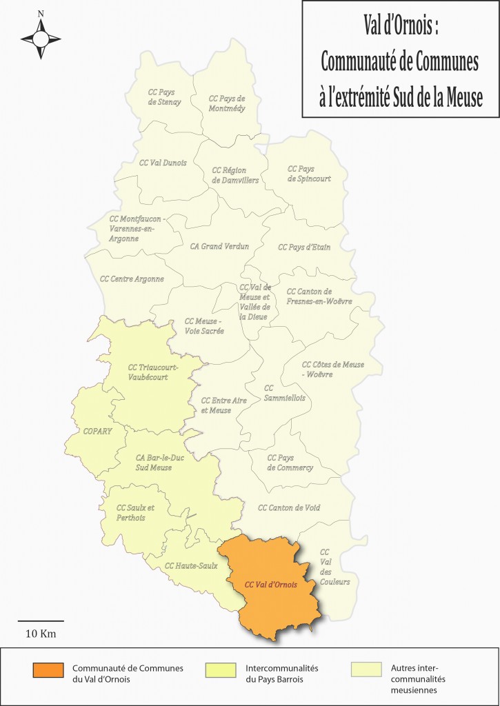 CARTE CCVO MEUSE PAYS